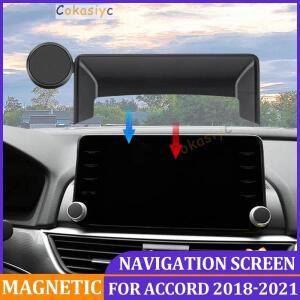 혼다 어코드 10세대 2018 자동차 차량용 호환 네비게이션 화면용 호환 마그네틱 자석 폰 거치대 2020 2021