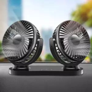 차량용 선풍기/3단/듀얼/서큘레이터 360도 허리케인 다목적