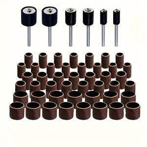 드릴 프레스 및 전동 드릴용 샌딩 드럼 키트 고무 스핀들 벨트