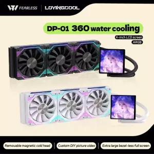 LOVINGCOOL DP 시리즈 360/240 C 수냉 쿨러 40인치 초대형 프레임리스 마그네틱 풀스크린 DIY 가능