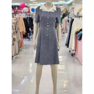 [숲]SOUP 세이브존07 정장 벨티드 반팔 원피스 SB5OPM5 (33045593)