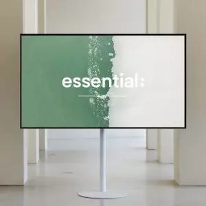 나무궁 TV스탠드 고정형 무타공 티비거치대 모니터상하조절 50인치 삼성 LG 중소기업 55인치 65인치 75인치 85인치 200 300 400 500 600베사 호환 화이트 롱바디