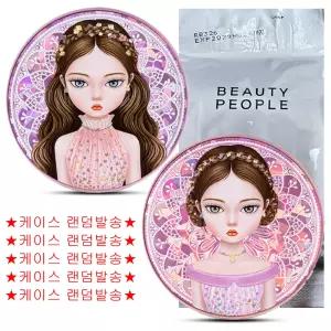 뷰티피플 철벽녀 시즌17 에이징 리커버리 커버 쿠션 파운데이션 본품+리필 23호(케이스 랜덤발송)/쿠션팩트/무료 dv