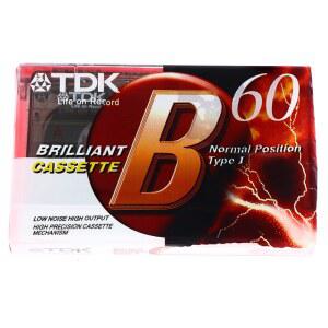 표준 카세트 빈 테이프 플레이어, 마그네틱 오디오 테이프, 60 분 빈, 1PC