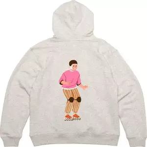 [골드스마일]후드집업 뒷면 프린트티셔츠 롤러블레이드는 어려워