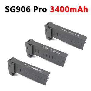 SG906 Pro 7.6V 3400mAh Lipo 배터리 드론 액세서리 용 1/2Pcs