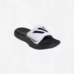 [아디다스] 공용 알파리스폰스 1.0 슬라이드 슬리퍼 화이트블랙 JP5436 2567766
