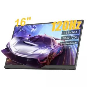 6인치 휴대용 모니터 00sRGB 20Hz 게이밍 노트북 디스플레이 (타입 C 미니 HD PC