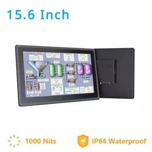 산업용 스크린 패널 모니터 LCD 디스플레이 터치 IP64 방수 56 인치 920x080 000 니트 고휘도 HD VGA 베사