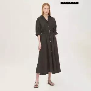 시슬리 벨티드 롱 원피스 SAOPF8631