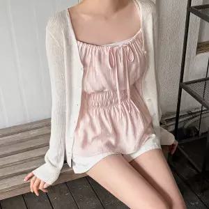 [제작/빅사이즈]이블렛 레티버 밴딩 리본 뷔스티에 제이스타일