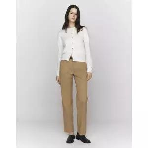 지오다노 여성 테이퍼드핏 앵클기장 코튼 팬츠 05415510 203995