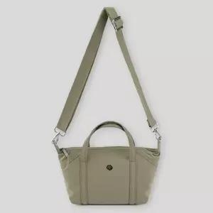 (색상 카키(그린))캐주얼백 가벼운 여행 나일론 크로스백 핸드폰 가방 카키그린 핸드폰가방