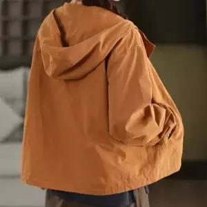 마킷5 캐주얼 여성용 트렌치코트 후드 큐티 가디건 카디건 순정 JEN1