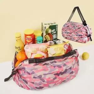 장바구니 접이식 에코백 휴대용 여행가방 마트 쇼핑 숄더백 에코백 여행 용쇼핑백 가방 빅사이즈쇼핑백