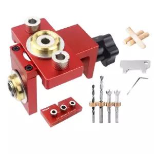 링지그 드릴 마스터 포지셔닝 목공용 목심 가이드 정밀 홀가공 공구