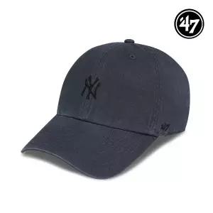 [47brand]47브랜드 뉴욕 양키스 NY 스몰 로고 MLB 엠엘비 볼캡 야구 모자 빈티지 네이비 B-BSRNR17GWS-VNA