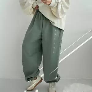 [시즌오프]투웨이 스토퍼 겨울츄리닝 양기모 라벨 조거 바지_5