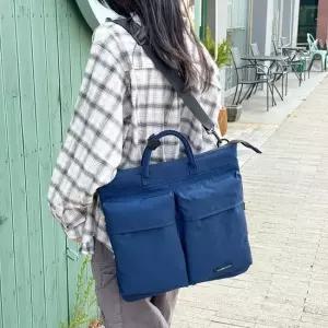 남녀공용 캐주얼 노트북가방 빅사이즈 토트 크로스백 캐주얼노트북백 노트북빅토트백