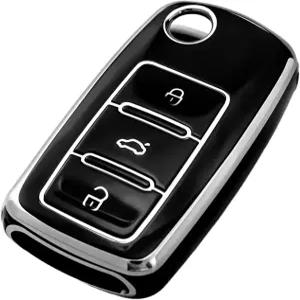 폭스바겐 키 포브 커버용 오프커브 제타 골프 폴로 파사트 MK8 티구안 비틀 카 리모컨 스마트 홀더