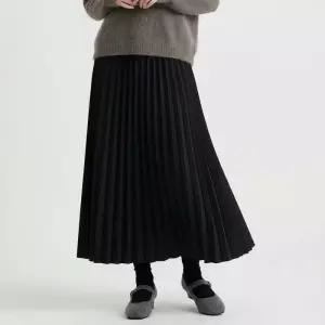 [라일리여성의류] Rly JEB-1007373 A라인 주름 여성 밴딩 롱