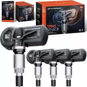 A-프리미엄 4PCS 사전 프로그래밍 TPMS 센서 타이어 공기압 모니터링 - 토요타 세쿼이아 2008-2017 시에나