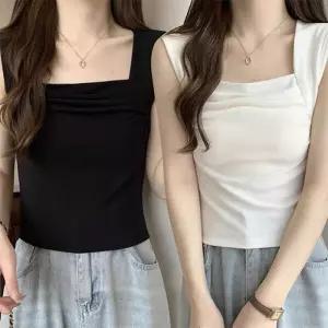 [로즈엘리]러블리 셔링 패션나시 2컬러 2026