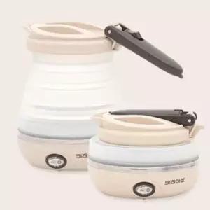 여행용 폴딩 포트 유리전기주전자 휴대용커피포트