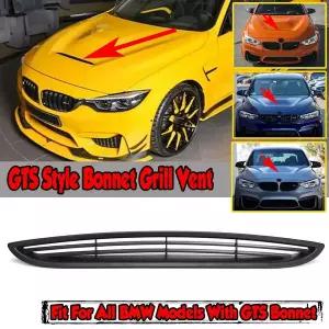 본넷덕트 후드 에어덕트 GTS 스타일 자동차 앞 보닛 그릴 벤트 커버 공기 배출구 BMW 호환 E90 E91 E92 E93