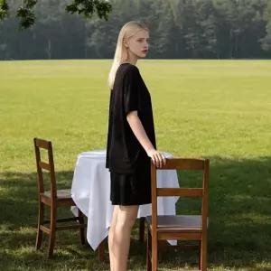 이너쿠키 모달 여름 여성 반팔 실내복 홈웨어 이지웨어 WHS6121