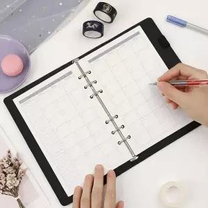 채움 6공 월간 다이어리 속지 먼슬리 리필 내지 A5 WFLP6Q3