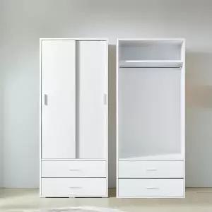 위즈W 800 슬라이딩 서랍 옷장 MD5417 (수도권무료)