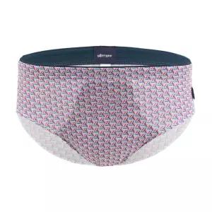 [롯데백화점]비비안 기하학 프린터 메쉬 남성 삼각 팬티 2종택1-BS(PT2105G)