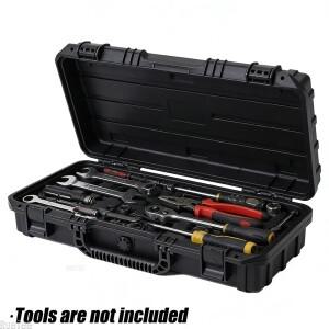55x22x11cm 방수 공구 케이스 - 차고 보관 및 정리용 밀폐형 전문가용 정리함