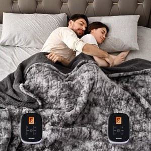 WOOMER 온열 담요 퀸 사이즈, 듀얼 컨트롤, 전기 84