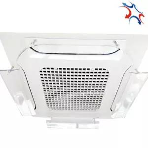 천장형 에어컨 가림막 투명 냉난방기 사무실 시스템 에어컨 바람막이 조절 날개