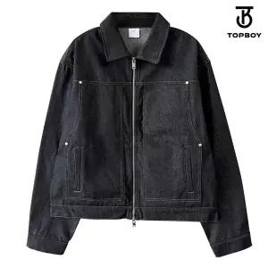 [탑보이] 심플 남자 워크웨어 트러거 데님 청자켓 (K2140)