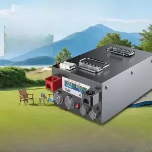 인산철 배터리 파워뱅크 캠핑용 카라반 대용량 차박