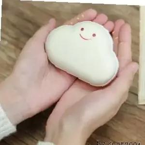 휴대용 충전식 손 보온 기기 귀여운 디자인 겨울철 야외 활동 주머니 난방 보조