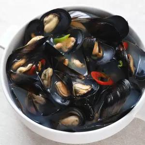국내산 자숙 피홍합 손질 세척 1kg 2팩