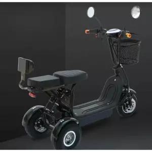 전기 삼륜자전거 성인 스쿠터 등하교 세발 납 배터리 60마일