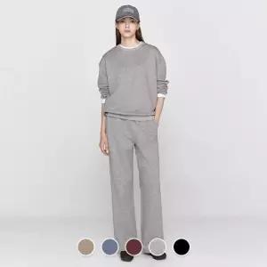 지오다노 여성 봄 간절기 스트레이트 일자핏 밴딩 트레이닝 팬츠 415921 205462