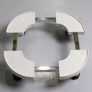 [콩심팥심]실내에어컨받침대 실내기받침대 원형 화분 플라스틱