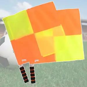 [콩심팥심]축구 심판 깃발 2개 세트 축구용