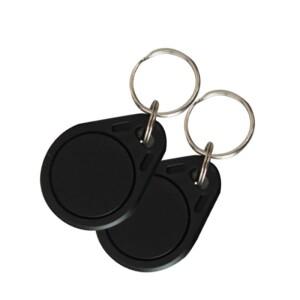 5/10pcs Ntag216 NFC 태그 키 체인 13.56MHz ISO14443A RFID 888 바이트 Keyfobs 칩 모든 지원 전화 용
