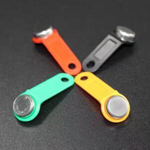 10pcs RW1990A-F5 카드 읽기-재작성 iButton 비 자기 TM 키 IB 태그 RW 연락처 암호화 스마트