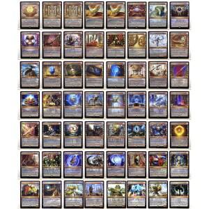MPS FOIL2-02 홈 플레이용 TCG 카드 마법의 프록시 솔 링 연꽃 망각의 돌 초평면 렌즈 유독한 수집