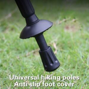 핫딜 6개입 트레킹 폴 노르딕 워킹 스틱 지팡이 등산용 교체 알펜스톡 아웃도어 캠핑 하이킹 보호 캡 팁 고