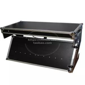 디제잉 콘솔테이블 휴대용 파티 클럽 접이식 탁자 부스 실버 거치대 믹싱장비