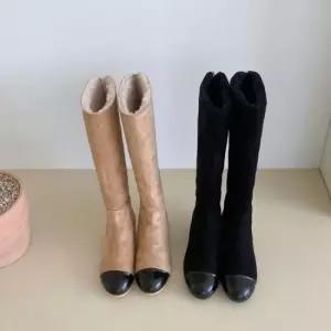 하이부츠 롱부츠 스웨이드부츠 안감 퍼 데일리 패션 여성롱부츠